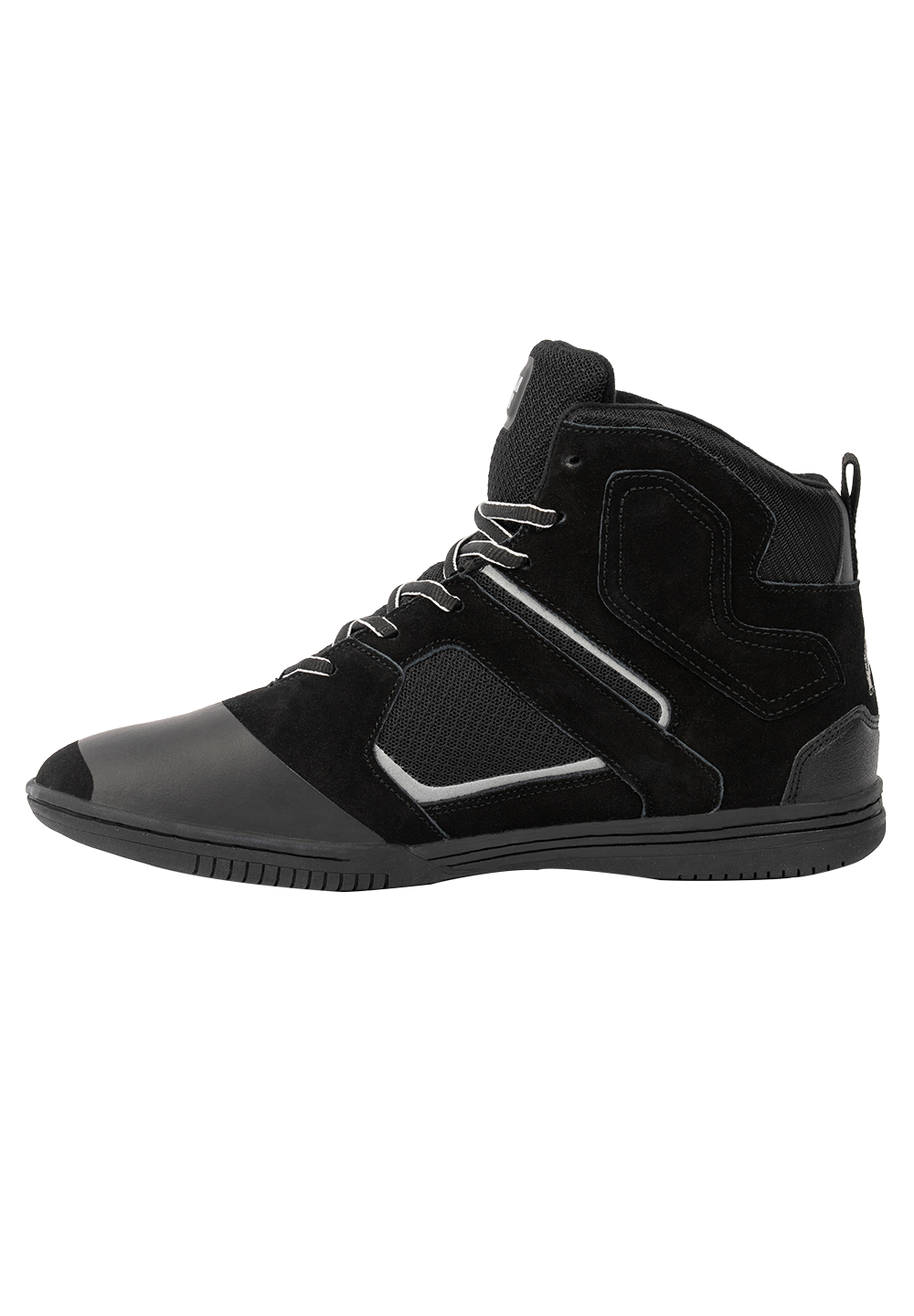 Troy High Tops - Musta/Harmaa