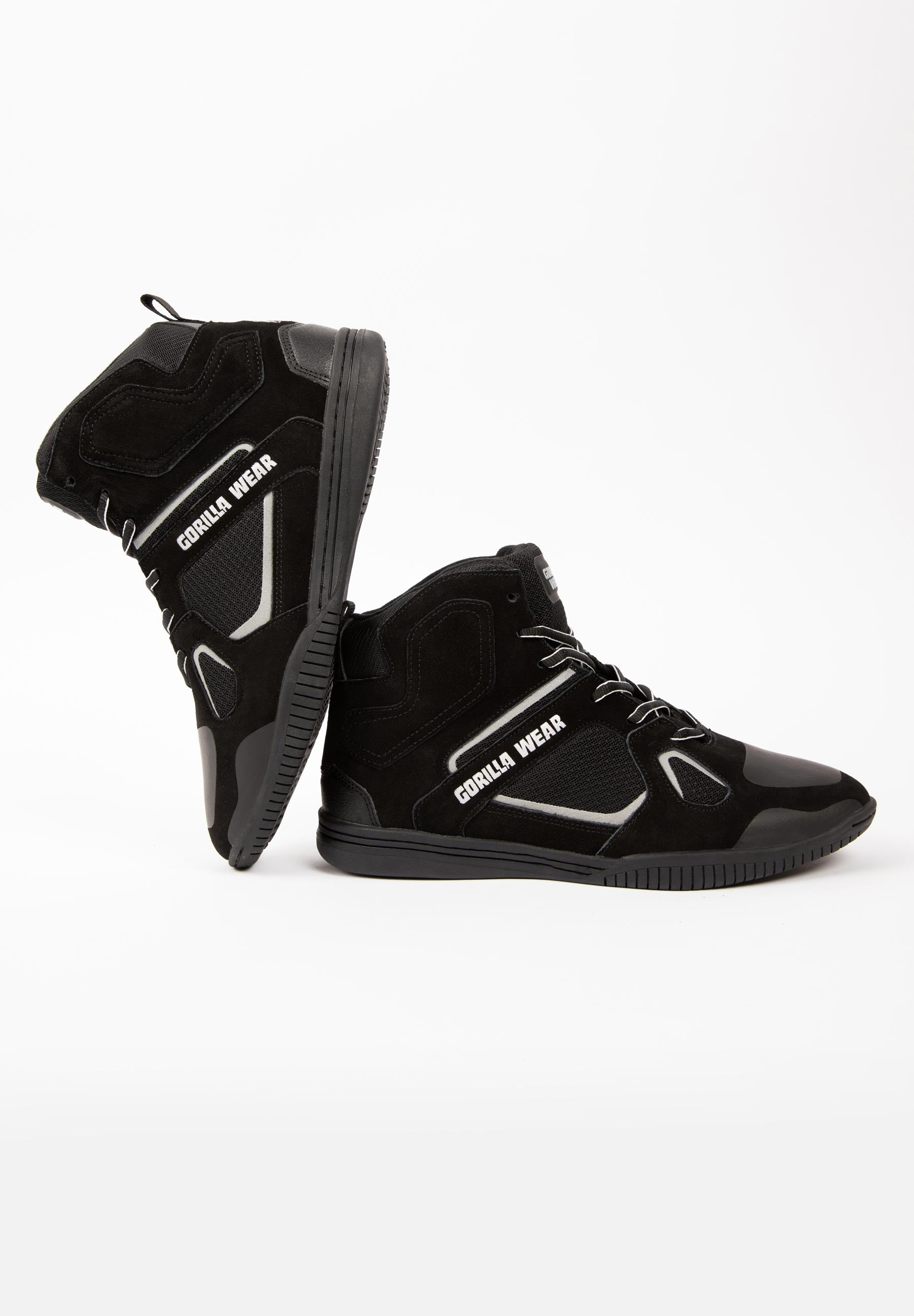 Troy High Tops - Musta/Harmaa
