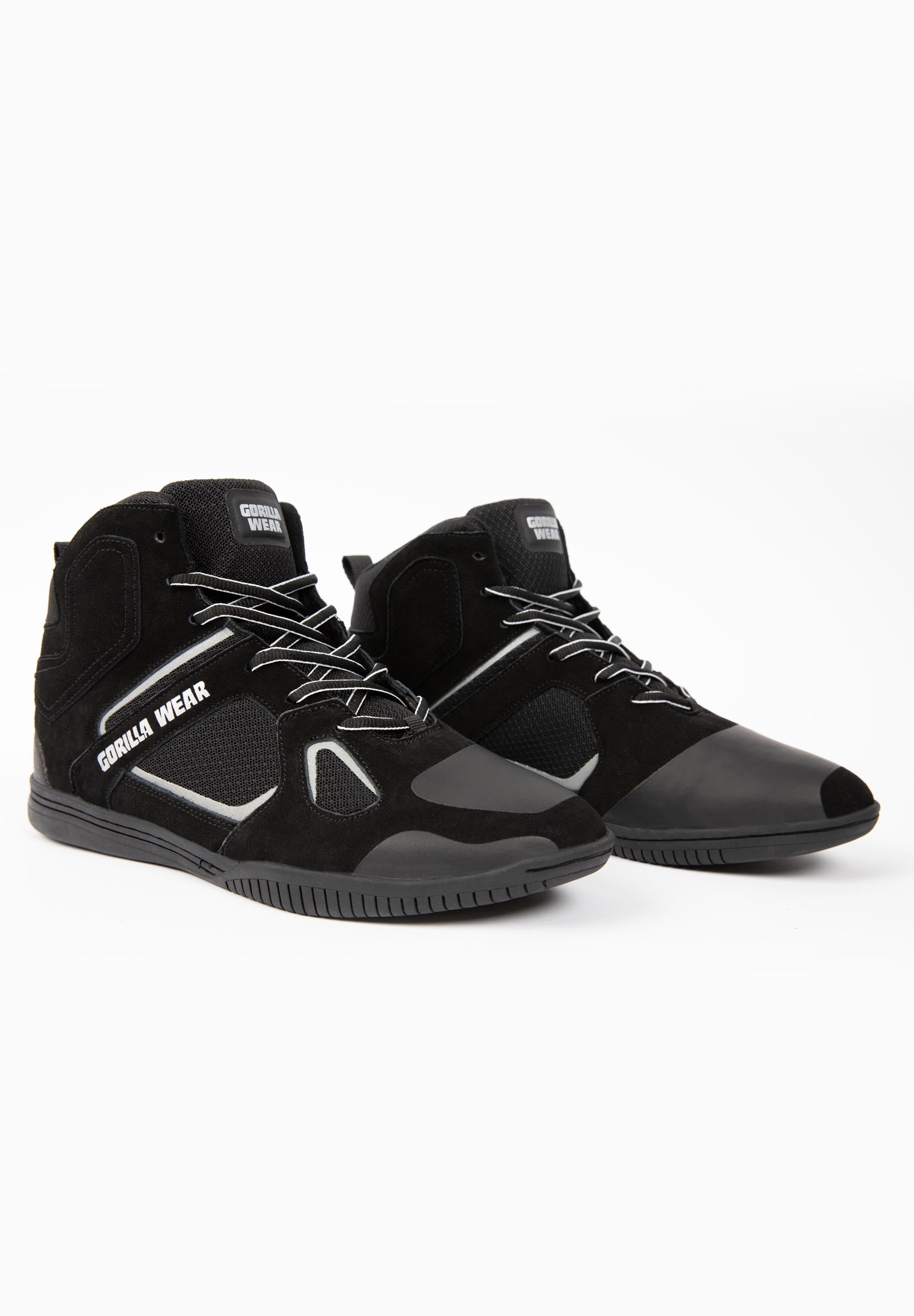 Troy High Tops - Musta/Harmaa