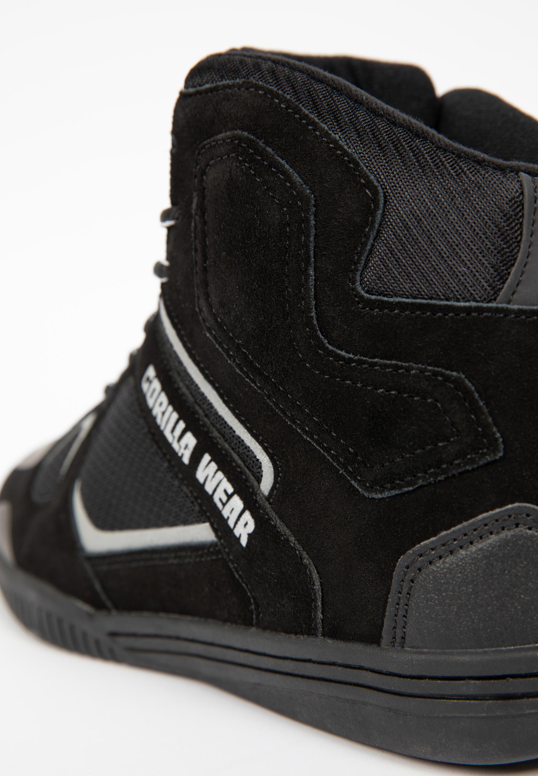 Troy High Tops - Musta/Harmaa
