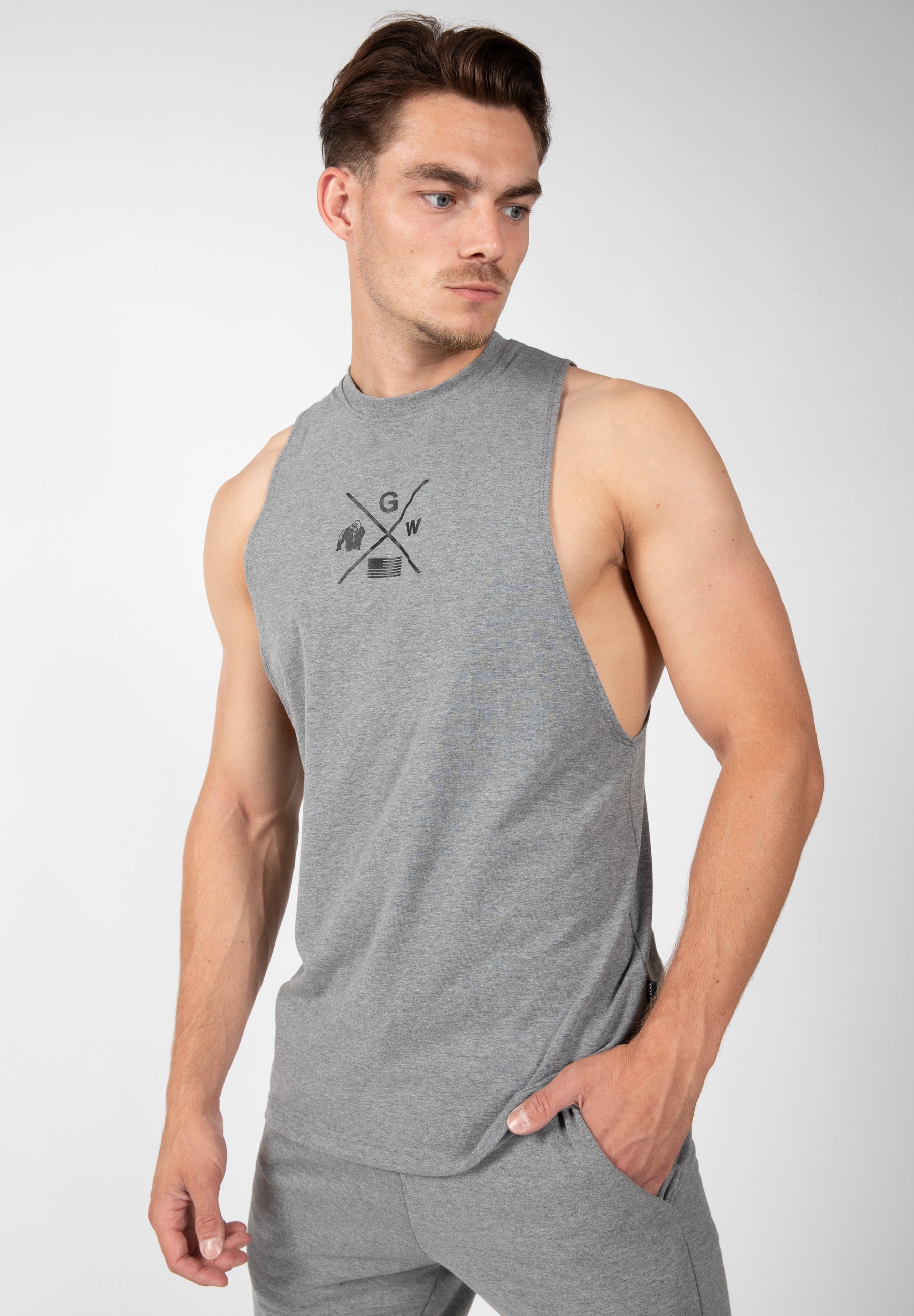 Gorilla Wear Cisco Drop Armhole Tank Top - All Colors