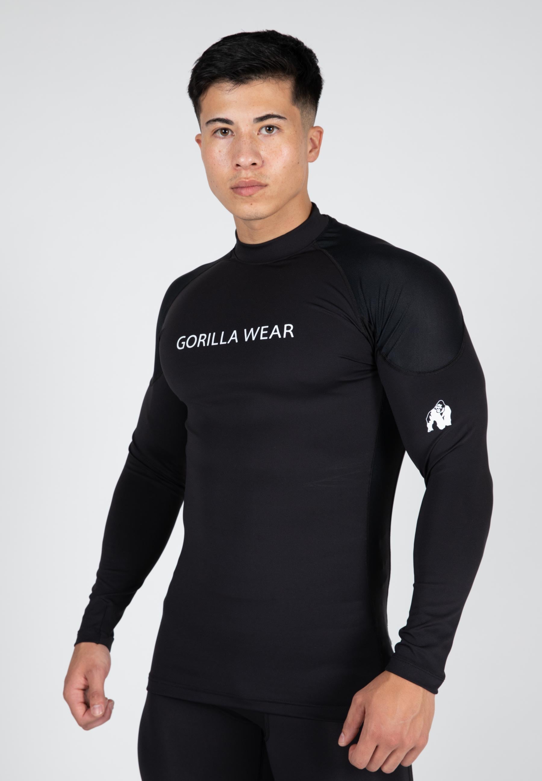 Gorilla Wear Lorenzo Performance långärmad tröja - Svart