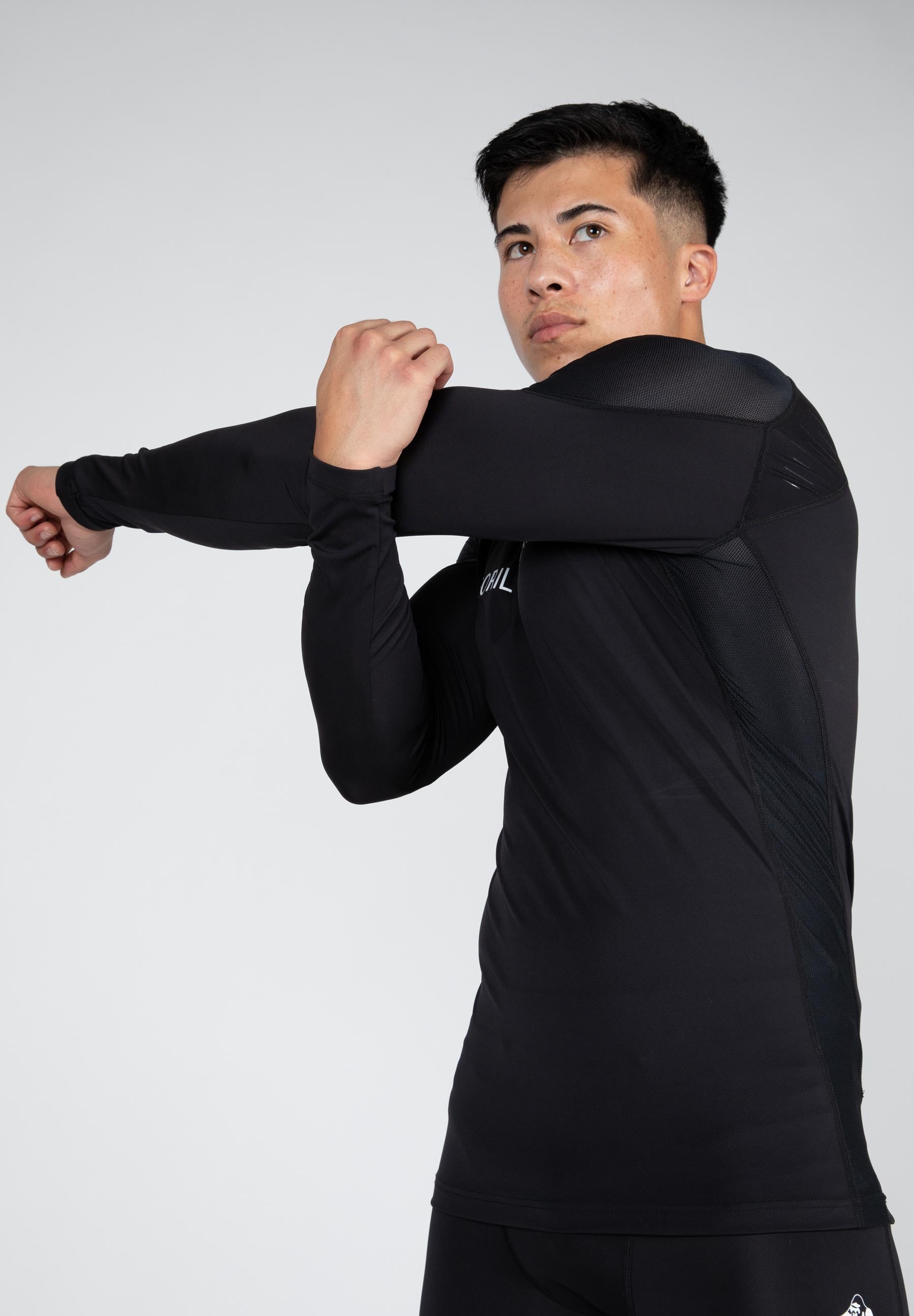 Gorilla Wear Lorenzo Performance långärmad tröja - Svart