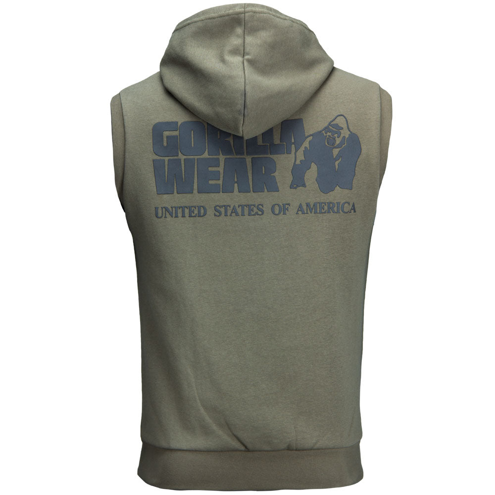 Gorilla Wear Springfield S/L Zipped Hoodie - Kaikki värit