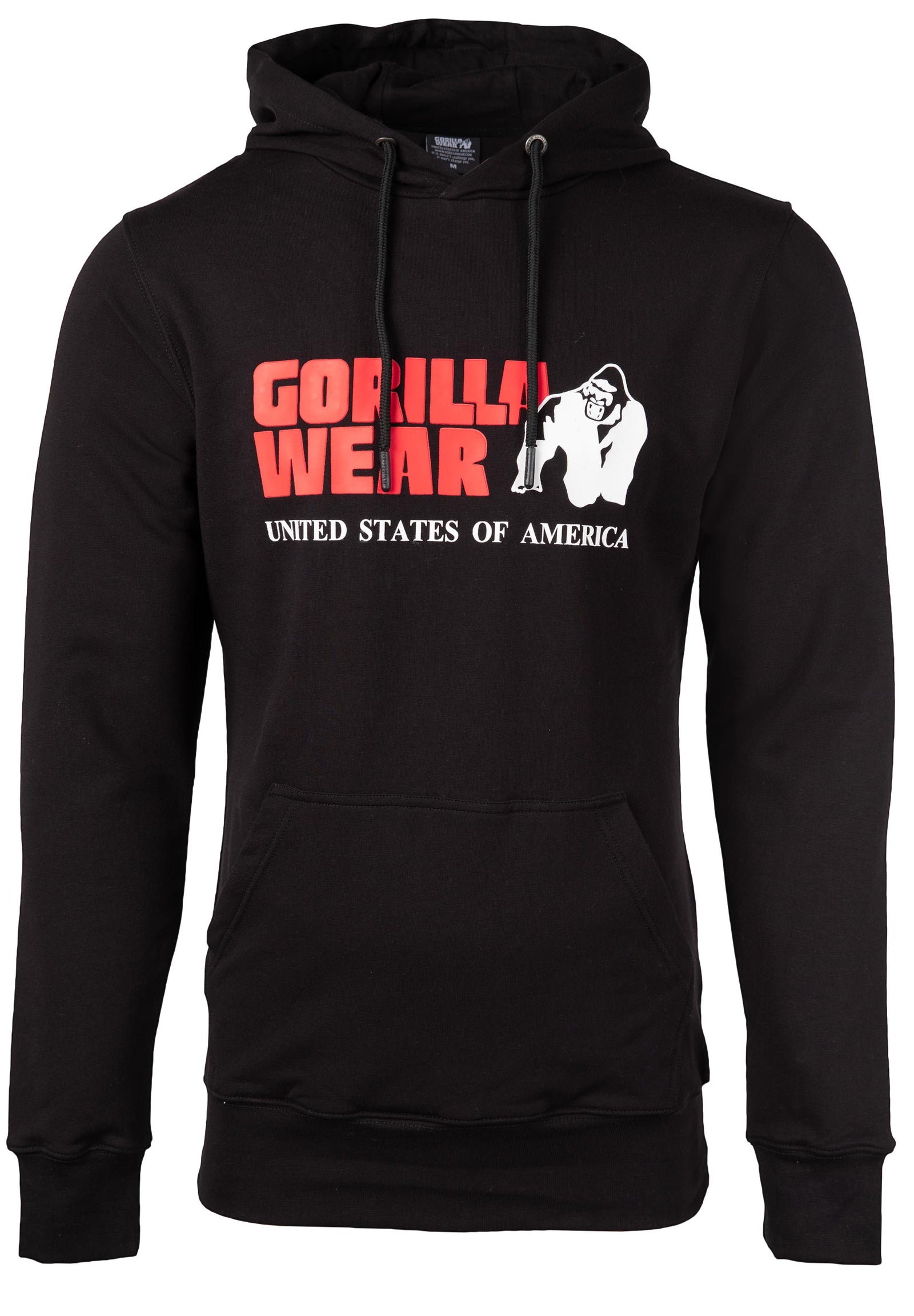 Gorilla Wear Classic Hoodie - Musta