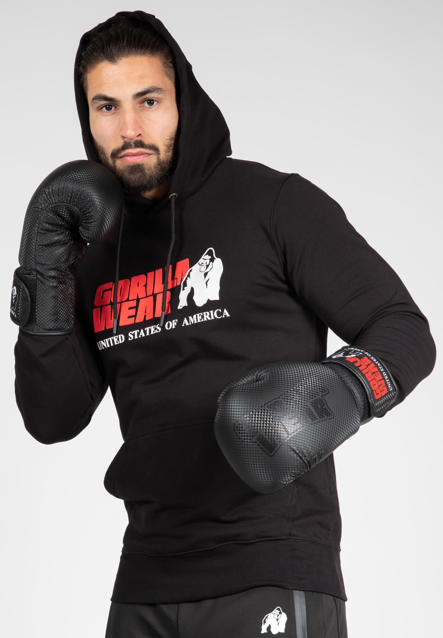 Gorilla Wear Classic Hoodie - Musta