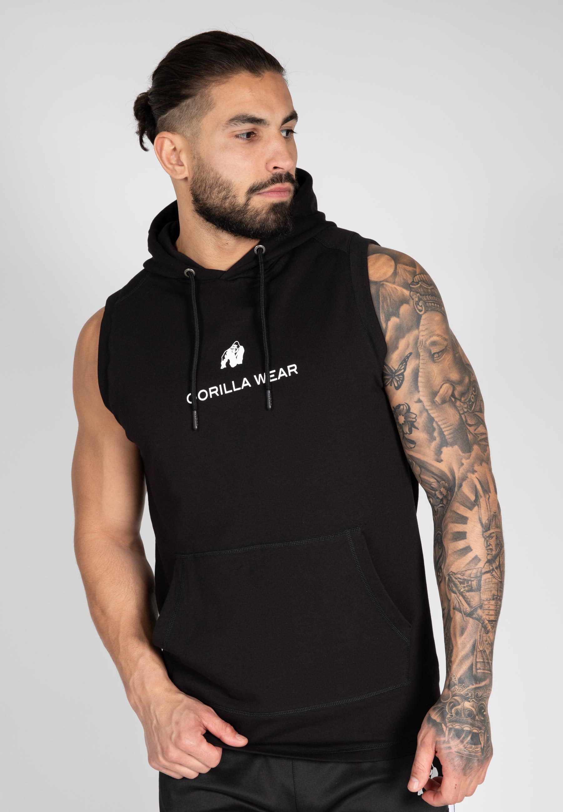 Gorilla Wear Lincoln Sleeveless Hoodie - Kaikki värit
