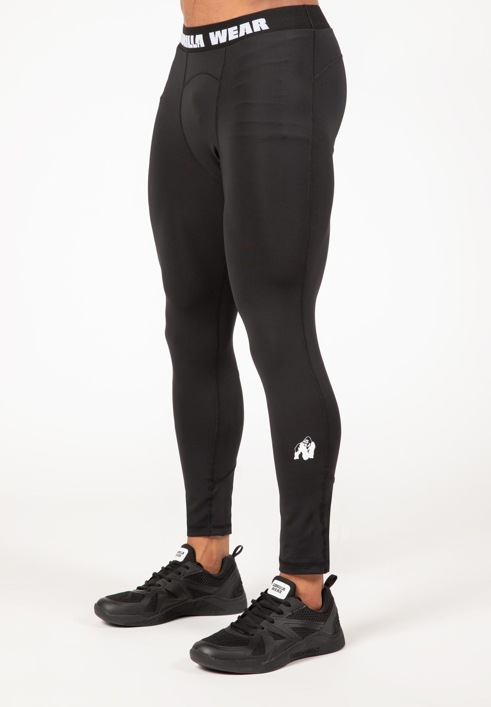 Gorilla Wear Columbus Men's Tights - Musta