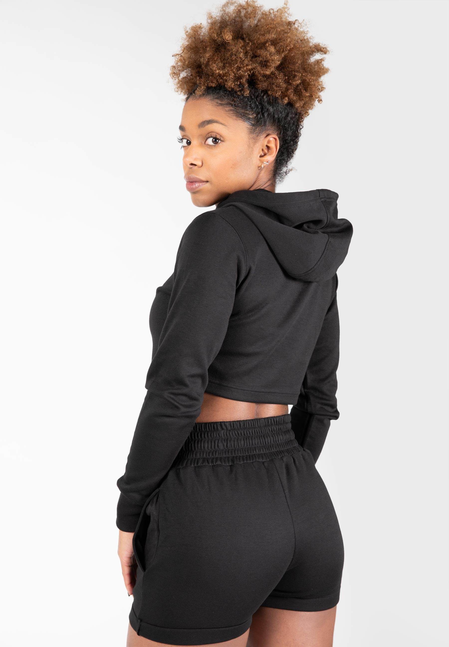 Gorilla Wear Pixley Crop Top Hoodie - Kaikki värit