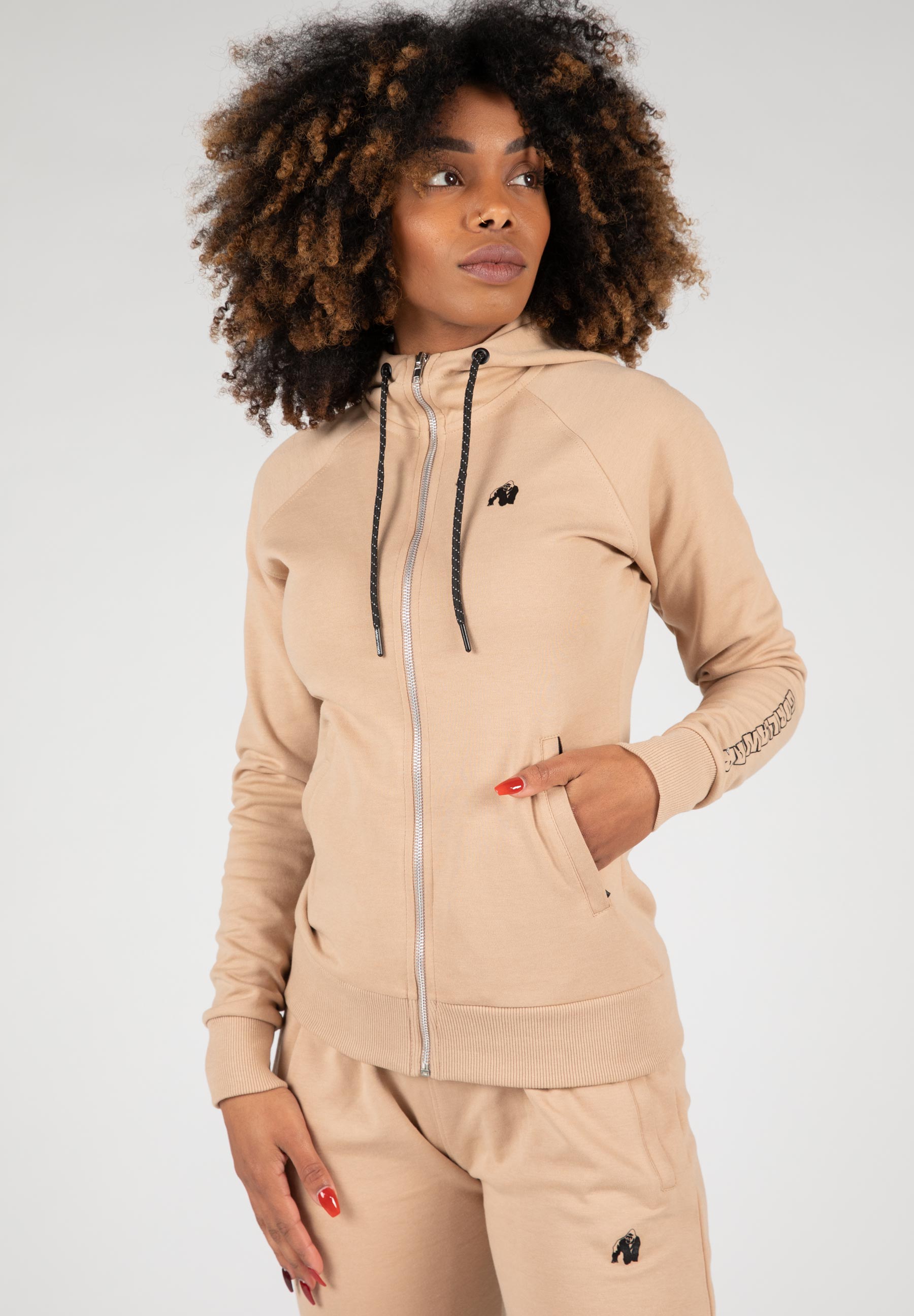 Gorilla Wear Marion Zipped Hoodie - Kaikki värit