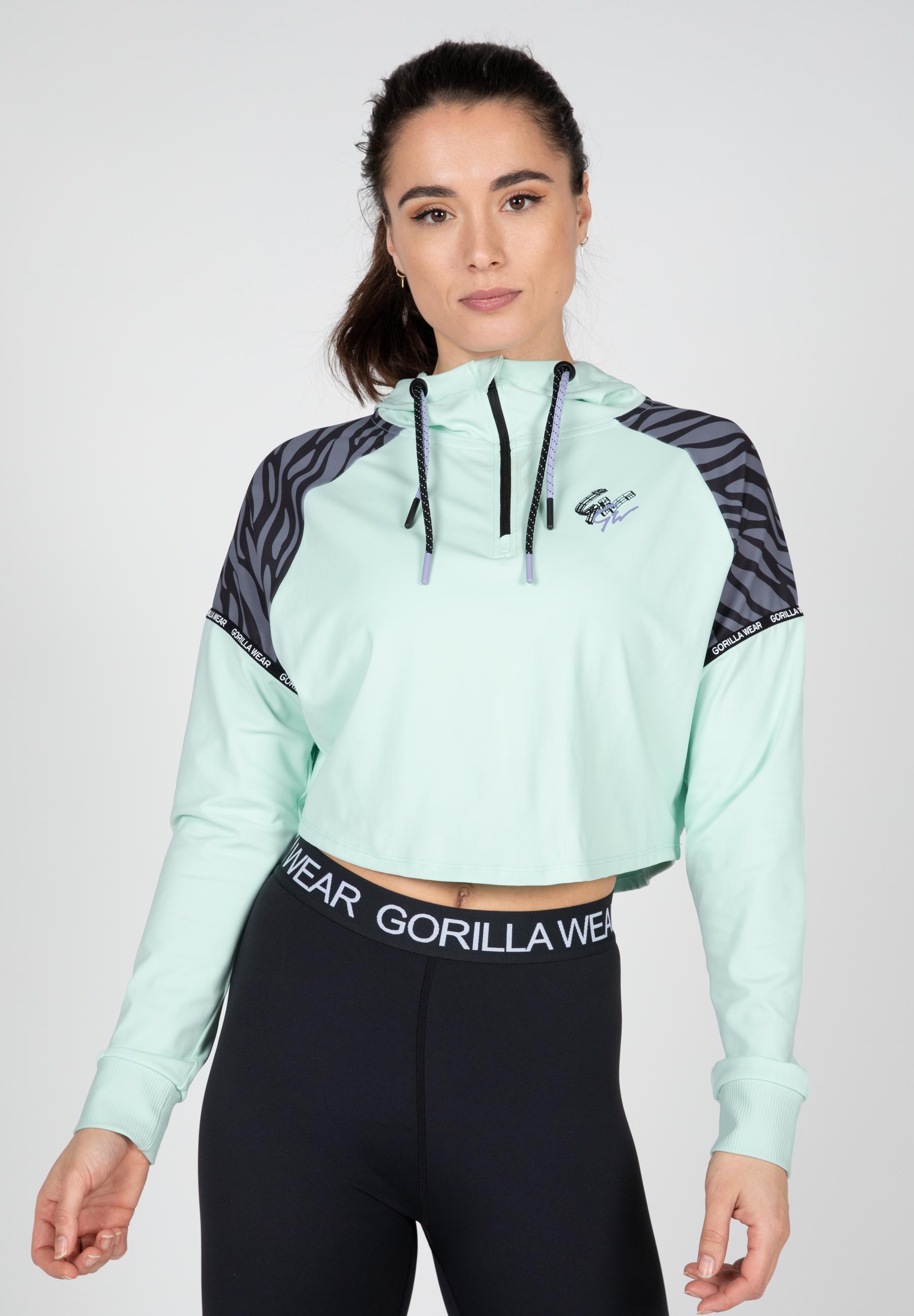 Gorilla Wear Zion Cropped Hoodie - Kaikki värit