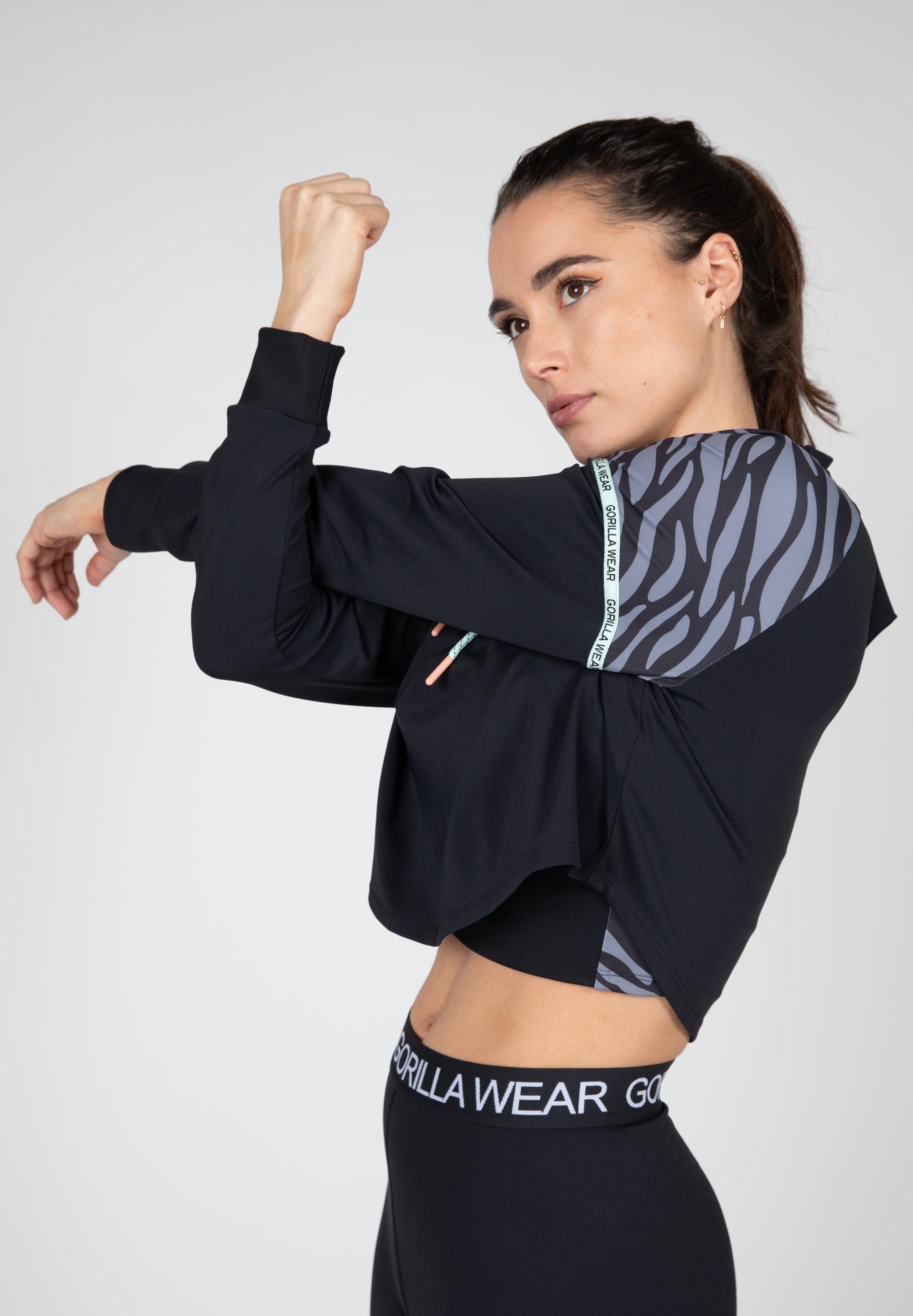 Gorilla Wear Zion Cropped Hoodie - Kaikki värit