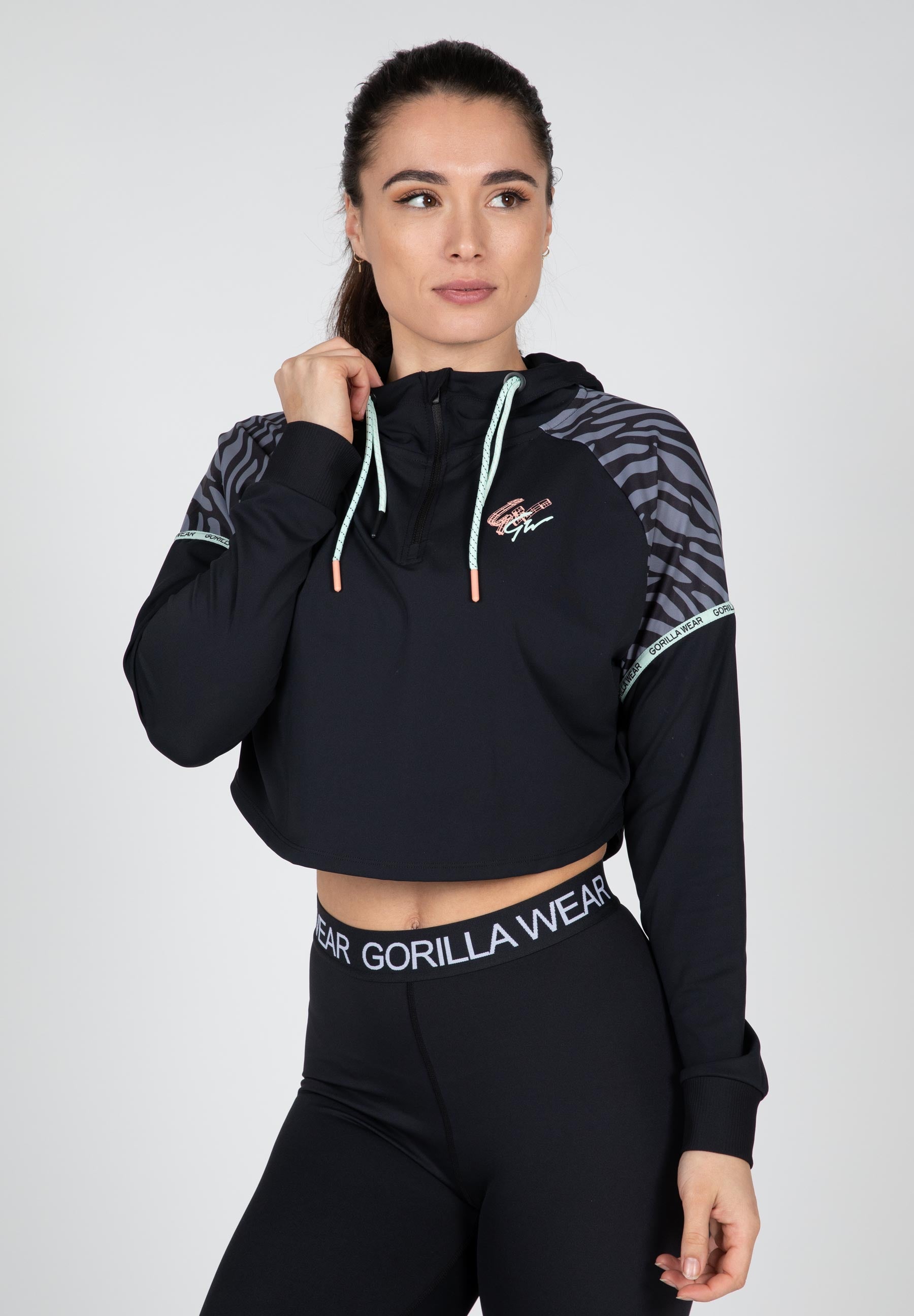 Gorilla Wear Zion Cropped Hoodie - Kaikki värit
