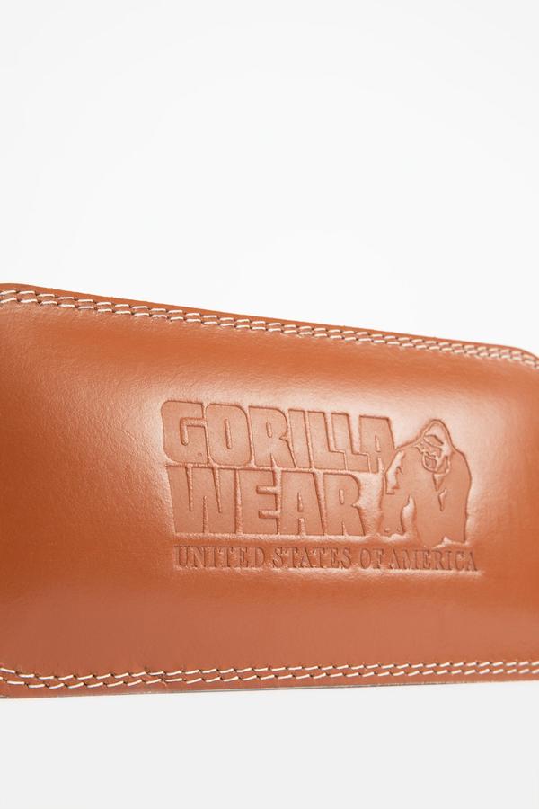 Gorilla Wear 6- Inch Padded Leather Lifting Belt - All Colors