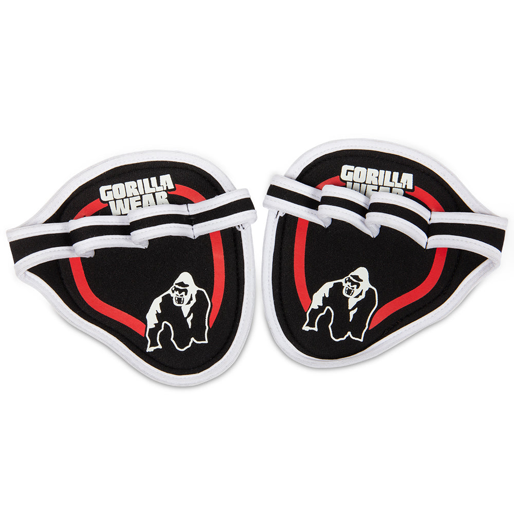 Gorilla Wear Palm Grip Pads - Black/Red