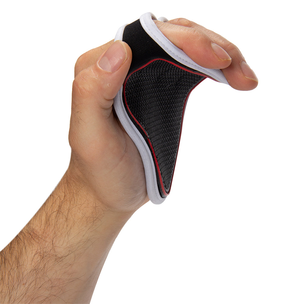 Gorilla Wear Palm Grip Pads - Black/Red