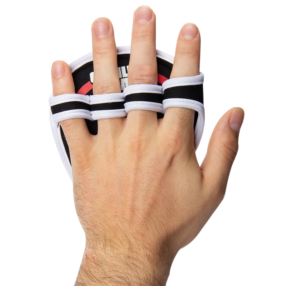Gorilla Wear Palm Grip Pads - Black/Red