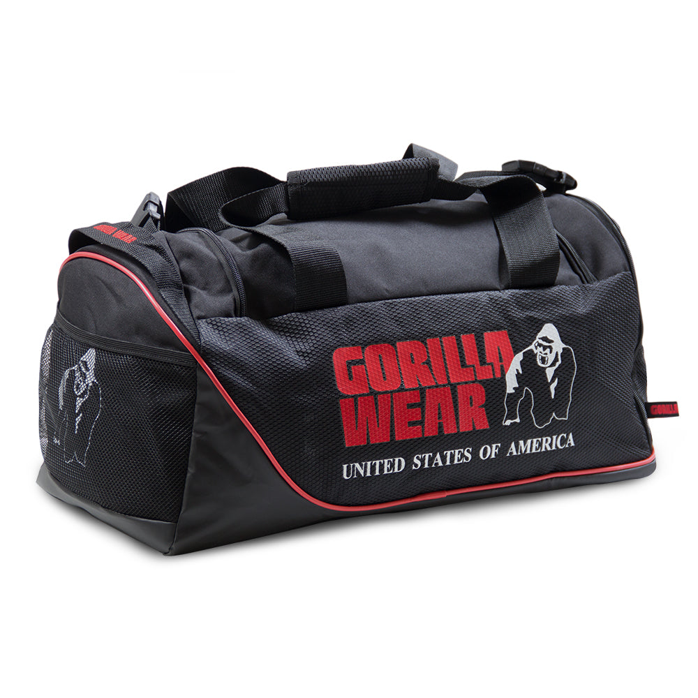 Gorilla Wear Jerome Gym Bag - Musta/Punainen