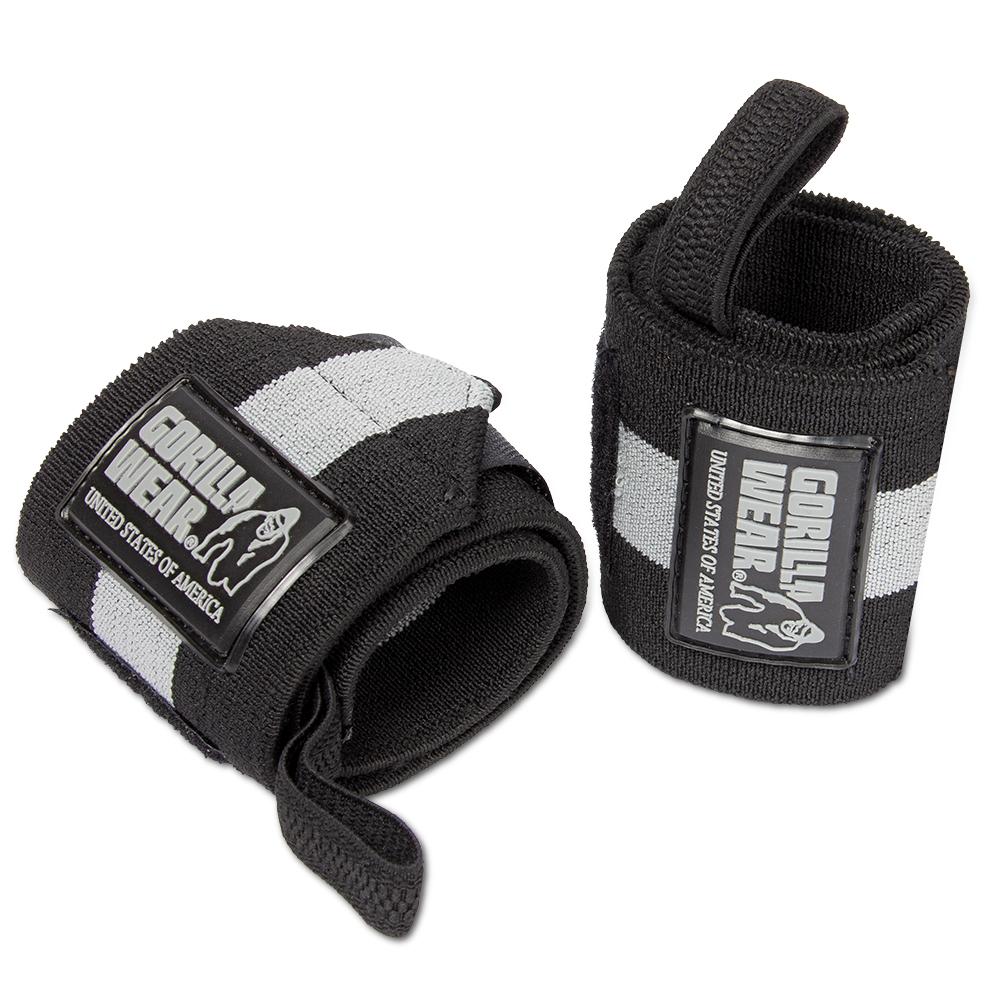 Gorilla Wear Wrist Wraps Ultra - Musta/Harmaa