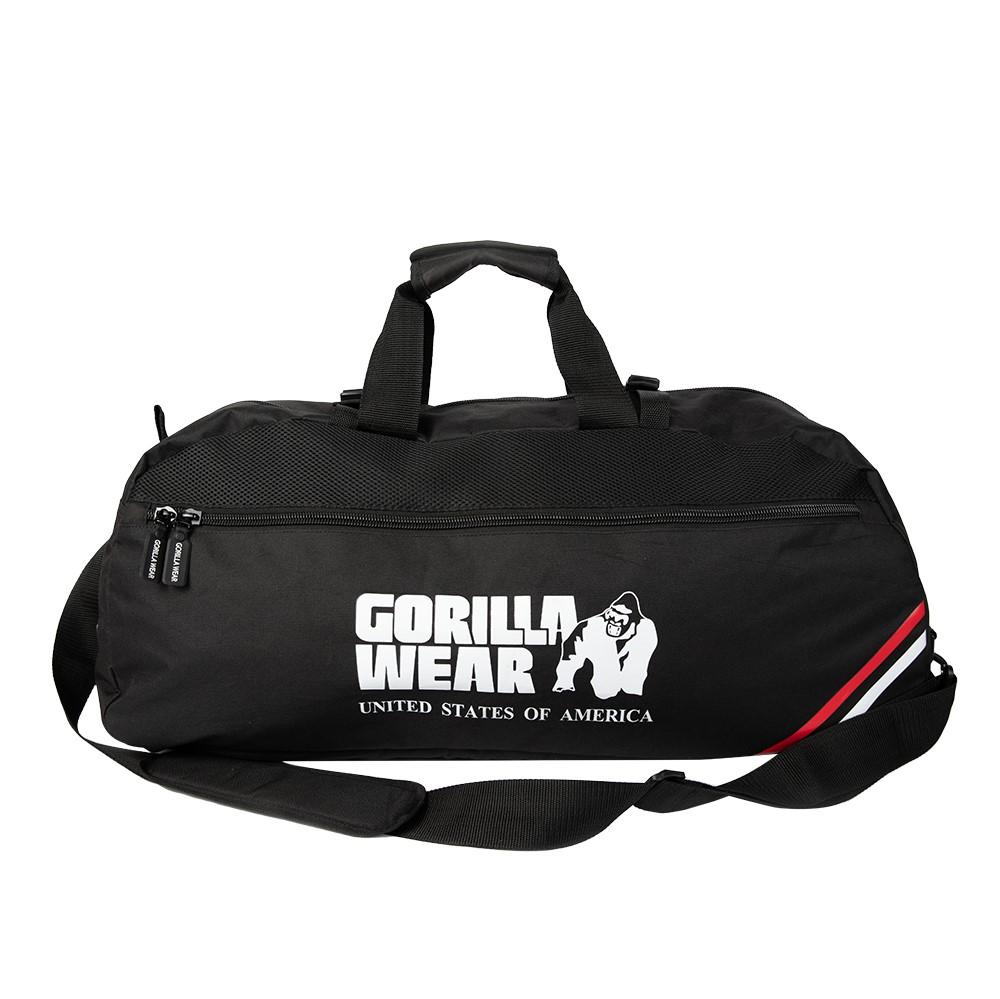 Gorilla Wear Norris Hybrid Gym Bag - Black