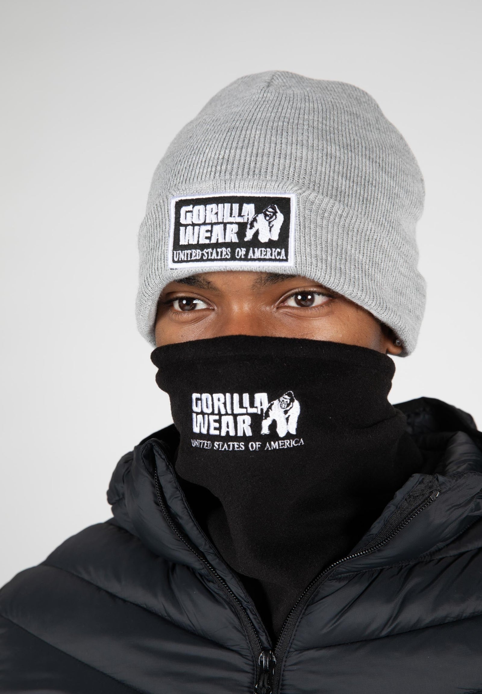 Gorilla Wear Wyoming Neck Warmer - Black