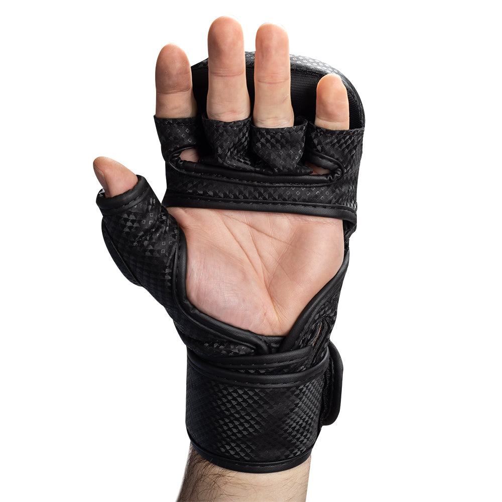 Gorilla Wear Ely MMA Sparring Gloves - Musta