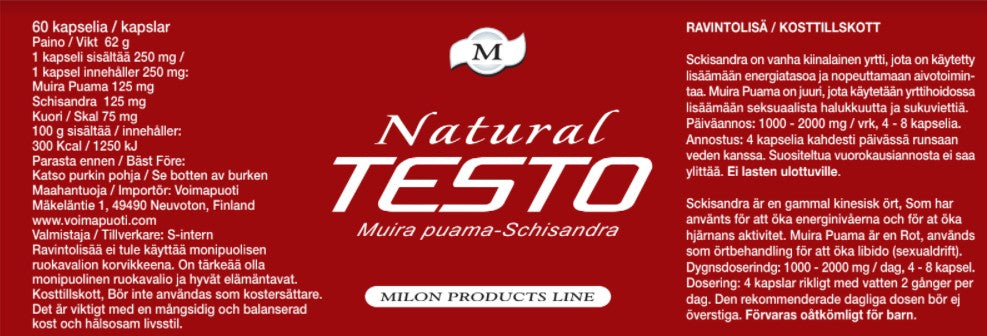 Natural Testo