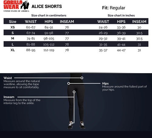 Gorilla Wear Alice Shorts - All Colors