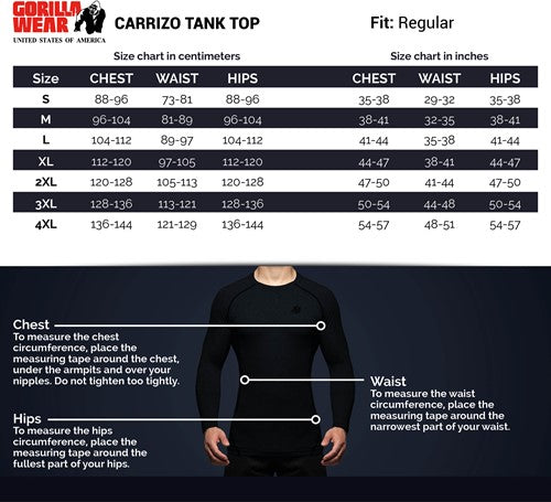 Gorilla Wear Carrizo Tank Top - Alla färger