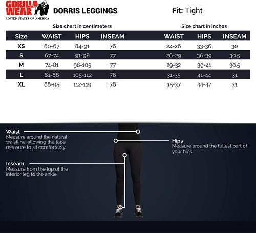 Gorilla Wear Dorris Legging - All Colors