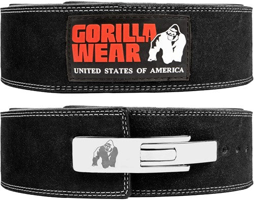 Gorilla Wear 4" Leather Lever Belt - Kaikki värit