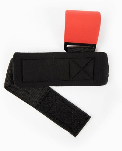 Gorilla Wear Weight Lifting Hooks - Black/Red