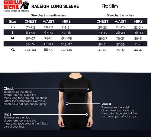 Gorilla Wear Raleigh Long Sleeve - All Colors
