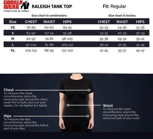 Gorilla Wear Raleigh Tank Top - All Colors