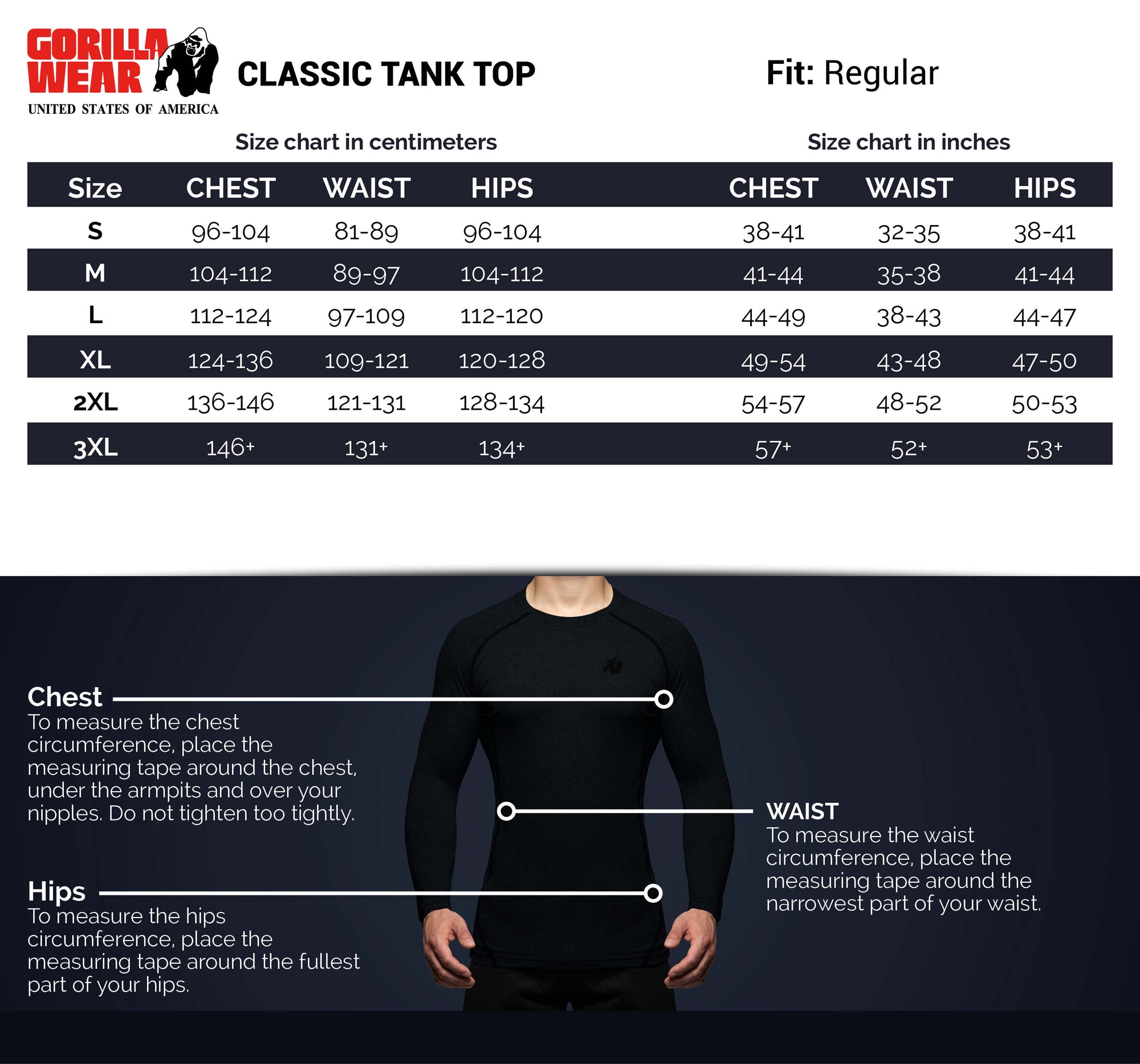 Gorilla Wear Classic Tank Top
