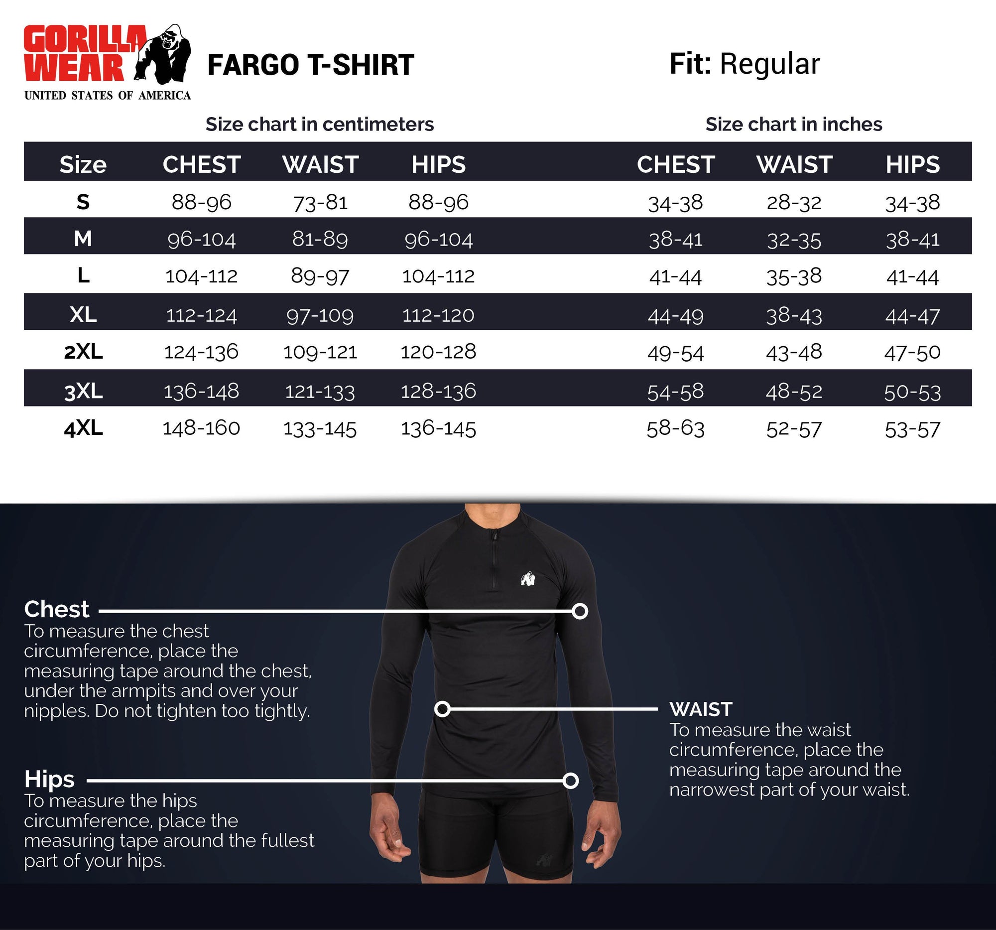 Gorilla Wear Fargo T-Shirt - All Colors