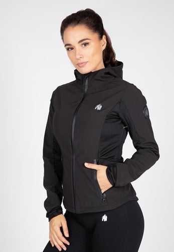 Gorilla Wear Victoria Softshell Jacket - Musta